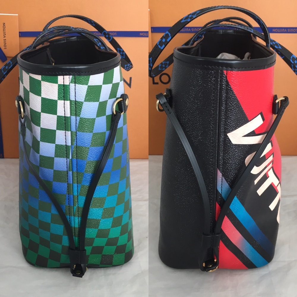 🌹❌SOLD❌ 🌹HOST PICK LV Ltd. Ed. Race Neverfull MM - Picture 2 of 8